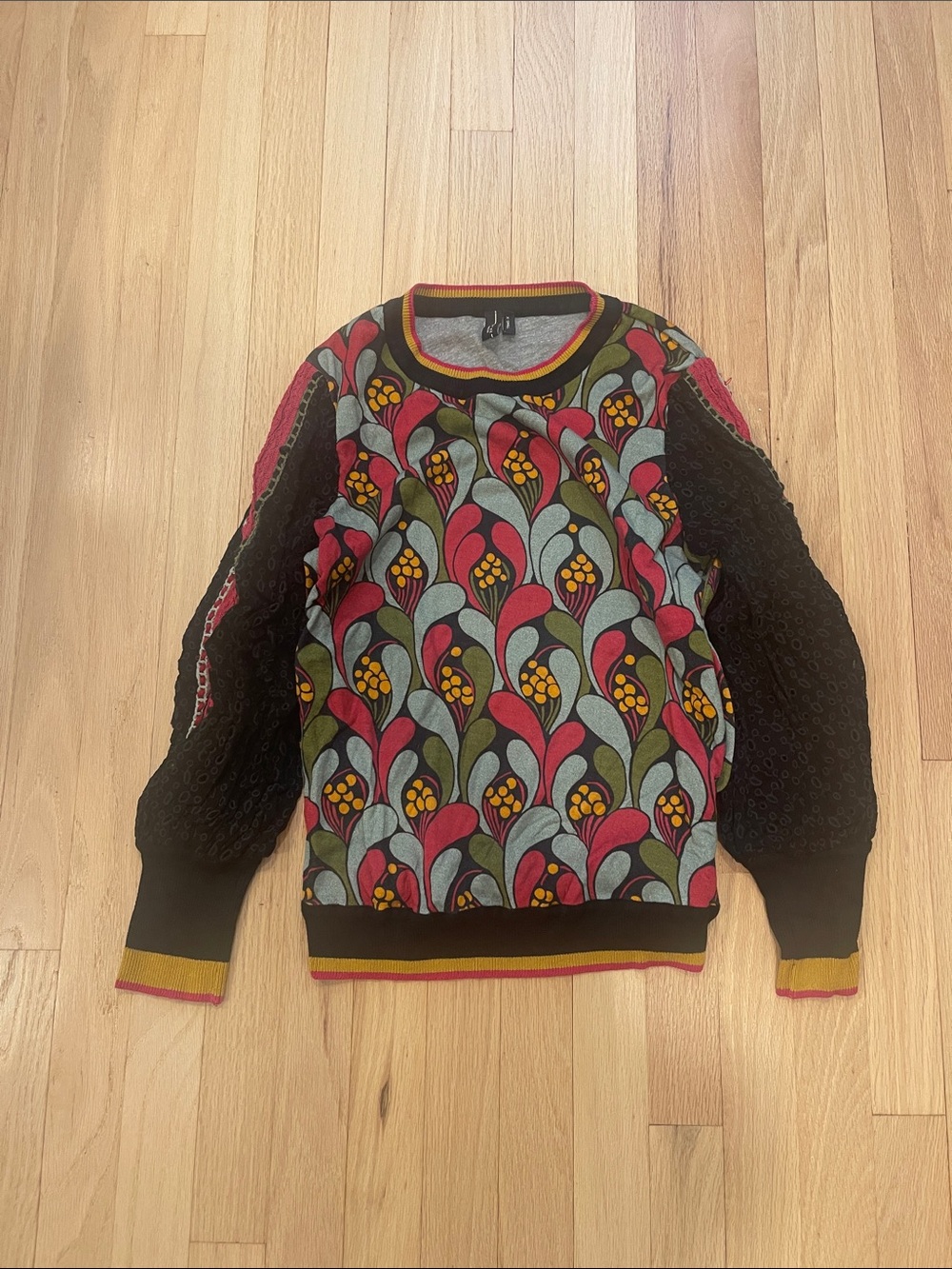 Anthropologie blank London colorful top size XS